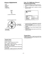 Предварительный просмотр 11 страницы Panasonic CT205115 Operating Instructions Manual