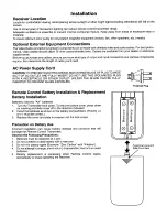 Предварительный просмотр 5 страницы Panasonic CT20620T Operating Instructions Manual