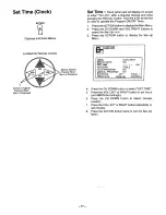 Предварительный просмотр 17 страницы Panasonic CT20620T Operating Instructions Manual