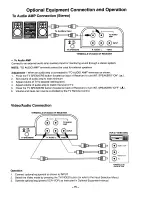 Предварительный просмотр 29 страницы Panasonic CT20620T Operating Instructions Manual