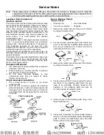 Предварительный просмотр 4 страницы Panasonic CT20DC50B - 20" CLR TV/DVD COMBO Service Manual