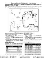 Предварительный просмотр 17 страницы Panasonic CT20DC50B - 20" CLR TV/DVD COMBO Service Manual