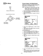 Предварительный просмотр 15 страницы Panasonic CT20R12T - 20" COLOR TV Operating Instructions Manual