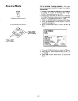 Предварительный просмотр 17 страницы Panasonic CT20R12T - 20" COLOR TV Operating Instructions Manual