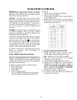 Preview for 5 page of Panasonic CT20R6E - 20" COLOR TV Service Manual