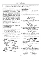 Предварительный просмотр 4 страницы Panasonic CT20SX11E - 20" COLOR TV Service Manual