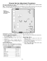 Предварительный просмотр 10 страницы Panasonic CT20SX11E - 20" COLOR TV Service Manual