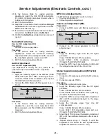 Предварительный просмотр 23 страницы Panasonic CT20SX11E - 20" COLOR TV Service Manual