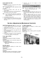 Предварительный просмотр 24 страницы Panasonic CT20SX11E - 20" COLOR TV Service Manual