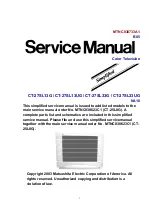 Предварительный просмотр 76 страницы Panasonic CT24SL14J - 24" COLOR TV Service Manual