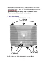 Предварительный просмотр 93 страницы Panasonic CT24SL14J - 24" COLOR TV Service Manual