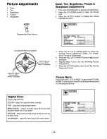 Preview for 13 page of Panasonic CT2584VY - MONITOR Operating Instructions Manual