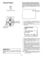 Preview for 19 page of Panasonic CT2584VY - MONITOR Operating Instructions Manual