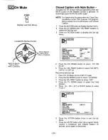 Preview for 21 page of Panasonic CT2584VY - MONITOR Operating Instructions Manual