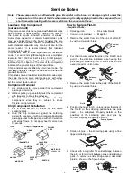 Предварительный просмотр 4 страницы Panasonic CT25G5B - 25" COLOR TV Service Manual