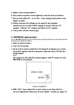 Preview for 8 page of Panasonic CT27E13G - 27" COLOR TV Service Manual