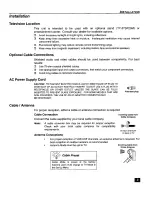 Preview for 5 page of Panasonic CT27SF26A - 27" COLOR TV Operating Instructions Manual