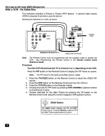 Preview for 8 page of Panasonic CT27SF26A - 27" COLOR TV Operating Instructions Manual