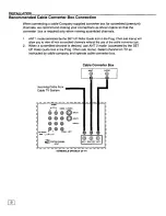 Предварительный просмотр 8 страницы Panasonic CT27SF35W - 27" COLOR TV Operating Manual