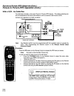 Предварительный просмотр 10 страницы Panasonic CT27SF35W - 27" COLOR TV Operating Manual