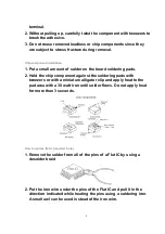 Предварительный просмотр 6 страницы Panasonic CT30WC14J - 30" COLOR TV Service Manual