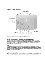 Предварительный просмотр 15 страницы Panasonic CT30WC14J - 30" COLOR TV Service Manual