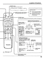 Preview for 15 page of Panasonic CT30WX50 - 30" TAU MODEL TV Operating Instructions Manual