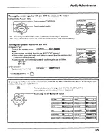 Preview for 35 page of Panasonic CT30WX50 - 30" TAU MODEL TV Operating Instructions Manual