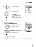 Preview for 43 page of Panasonic CT30WX50 - 30" TAU MODEL TV Operating Instructions Manual