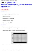 Предварительный просмотр 167 страницы Panasonic CT30WX54J - 30" COLOR TV Service Manual