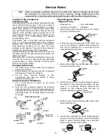 Предварительный просмотр 3 страницы Panasonic CT32HX40B - 32" COLOR TV Service Manual