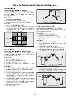 Предварительный просмотр 24 страницы Panasonic CT32HX40B - 32" COLOR TV Service Manual