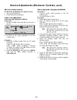 Предварительный просмотр 28 страницы Panasonic CT32HX40B - 32" COLOR TV Service Manual