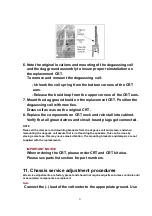 Предварительный просмотр 21 страницы Panasonic CT32SC13G - 32" COLOR TV-ANALOG Service Manual