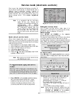 Предварительный просмотр 19 страницы Panasonic CT32SX12F - 32" COLOR TV Service Manual