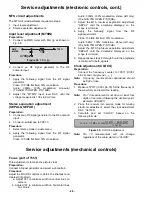 Предварительный просмотр 28 страницы Panasonic CT32SX12F - 32" COLOR TV Service Manual