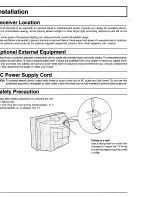 Предварительный просмотр 8 страницы Panasonic CT34WX50 - 34" TAU MODEL TV Operating Instructions Manual