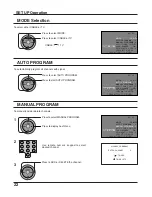 Предварительный просмотр 22 страницы Panasonic CT34WX53 - 34" TAU TV Operating Instructions Manual