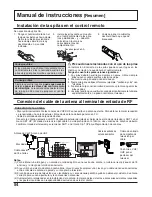 Предварительный просмотр 54 страницы Panasonic CT34WX53 - 34" TAU TV Operating Instructions Manual