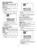 Предварительный просмотр 18 страницы Panasonic CT3696VY - 36" MONITOR Operating Instructions Manual