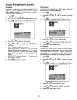 Предварительный просмотр 19 страницы Panasonic CT3696VY - 36" MONITOR Operating Instructions Manual