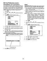 Предварительный просмотр 23 страницы Panasonic CT3696VY - 36" MONITOR Operating Instructions Manual