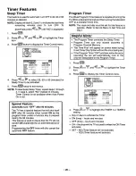 Предварительный просмотр 26 страницы Panasonic CT3696VY - 36" MONITOR Operating Instructions Manual