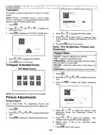 Предварительный просмотр 39 страницы Panasonic CT3696VY - 36" MONITOR Operating Instructions Manual