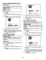 Предварительный просмотр 40 страницы Panasonic CT3696VY - 36" MONITOR Operating Instructions Manual