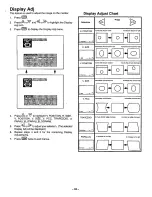 Предварительный просмотр 43 страницы Panasonic CT3696VY - 36" MONITOR Operating Instructions Manual