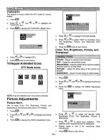 Предварительный просмотр 45 страницы Panasonic CT3696VY - 36" MONITOR Operating Instructions Manual