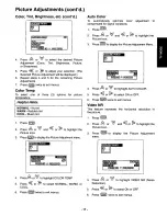 Preview for 17 page of Panasonic CT3696VY1 - 36" COLOR MONITOR Operating Instructions Manual