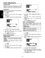 Preview for 18 page of Panasonic CT3696VY1 - 36" COLOR MONITOR Operating Instructions Manual