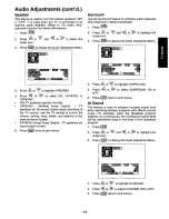 Preview for 19 page of Panasonic CT3696VY1 - 36" COLOR MONITOR Operating Instructions Manual